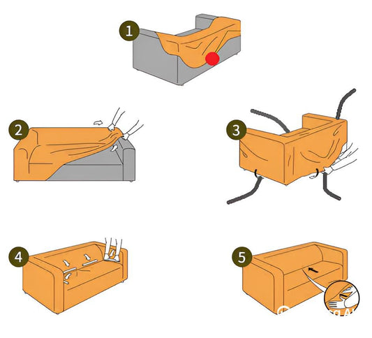 Husă Impermeabilă LeafGuard pentru Canapea – AquaModel