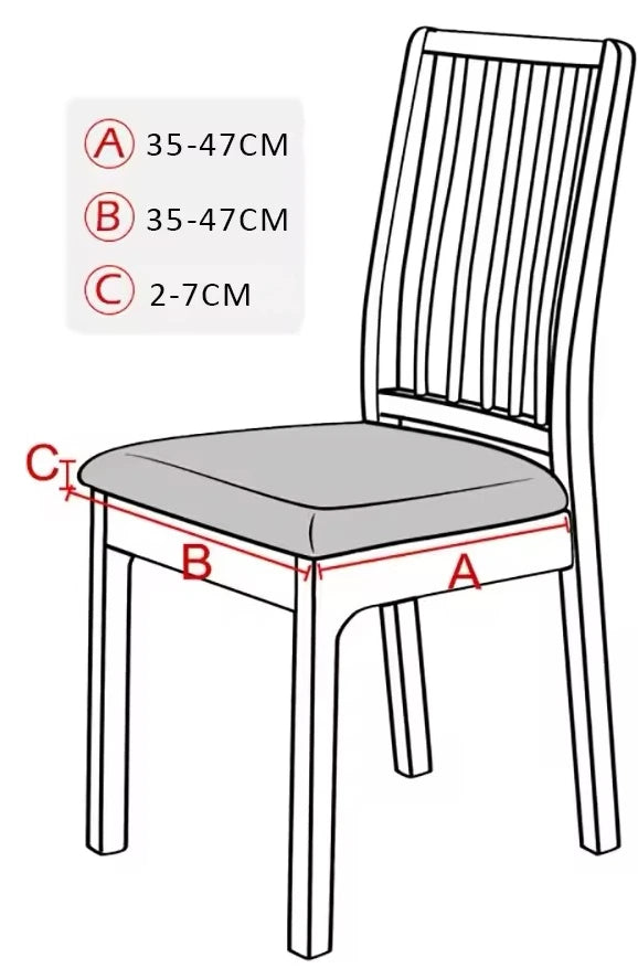 Set 6 SeatGuard Aqua – huse impermeabile pentru șezut scaun