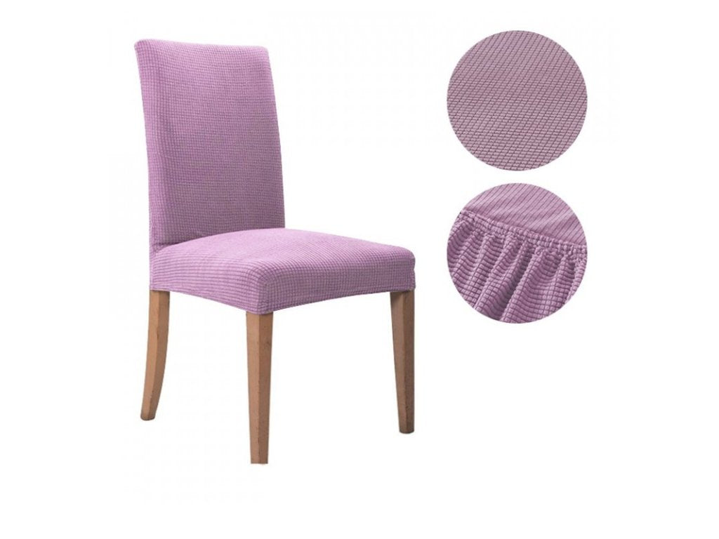 Set 6 Husă Elastică Premium pentru Scaune – Model Jacquard