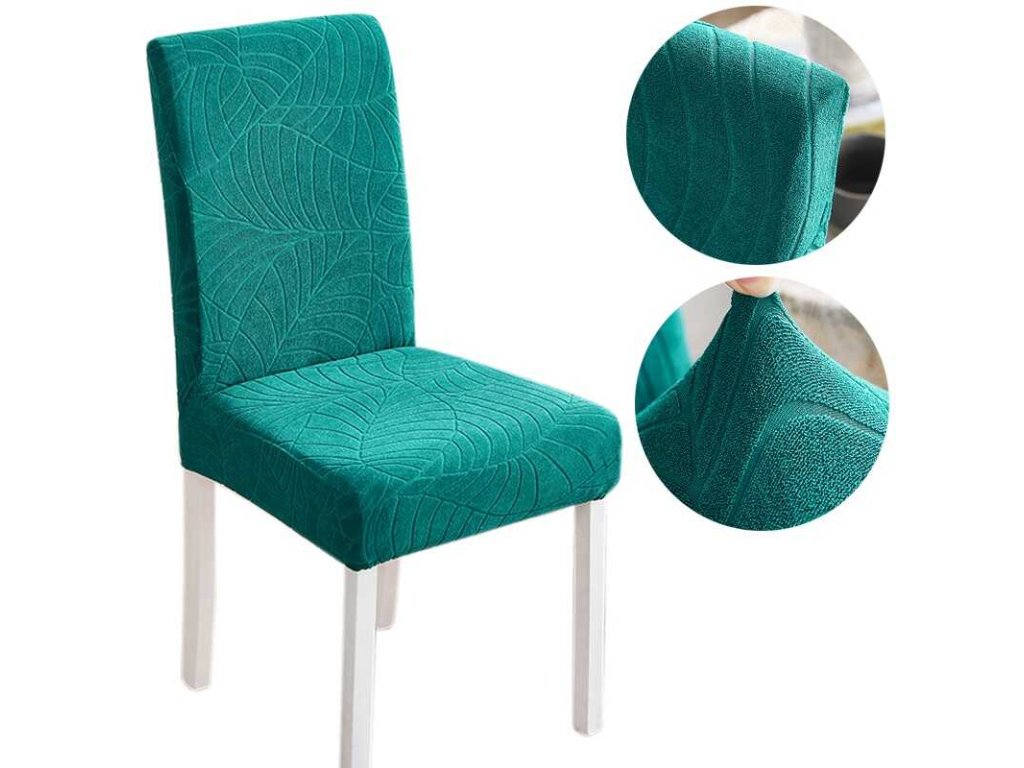Set 6 Husă elastică pentru scaun LeafComfort