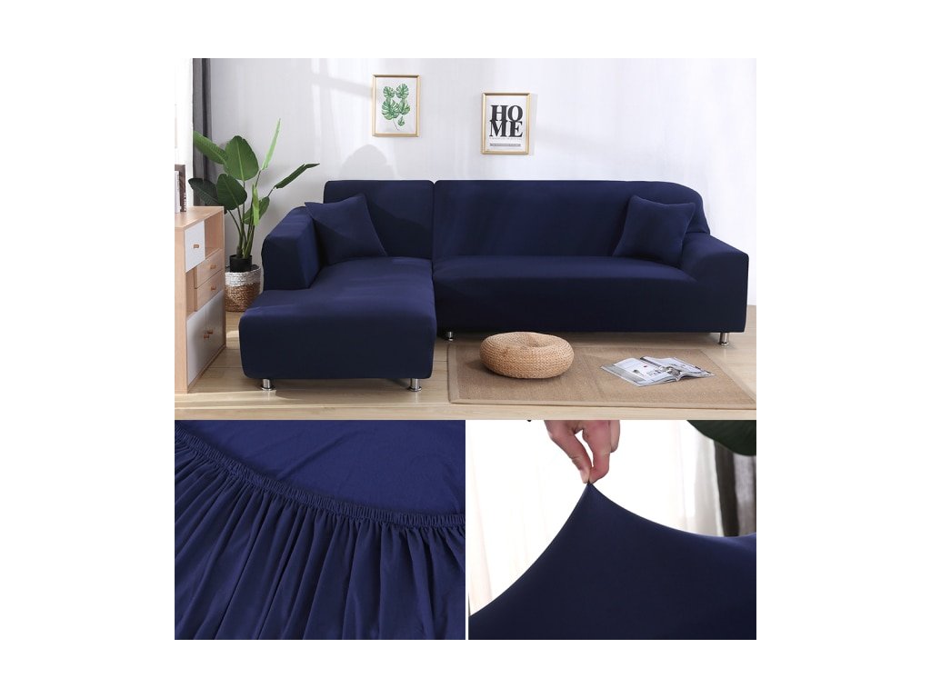 Huse elastice pentru canapea Rainbow – monocrome