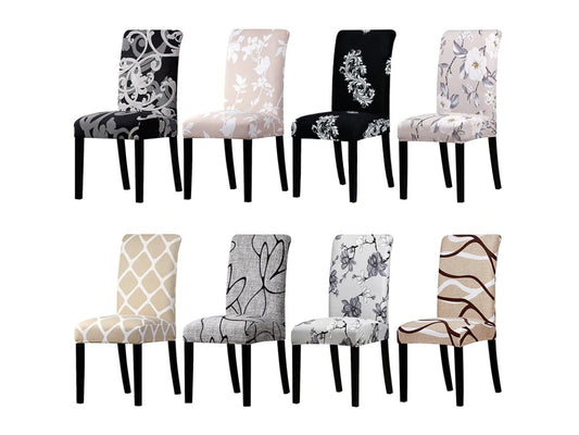 Set 6 ElasticChair Deco – Huse elastice pentru scaune cu design modern