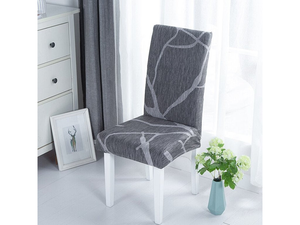 Set 6 ElasticChair Deco – Huse elastice pentru scaune cu design modern
