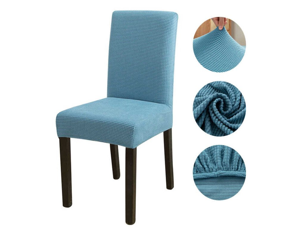 Set 6 Husă Elastică Premium pentru Scaune – Model Jacquard