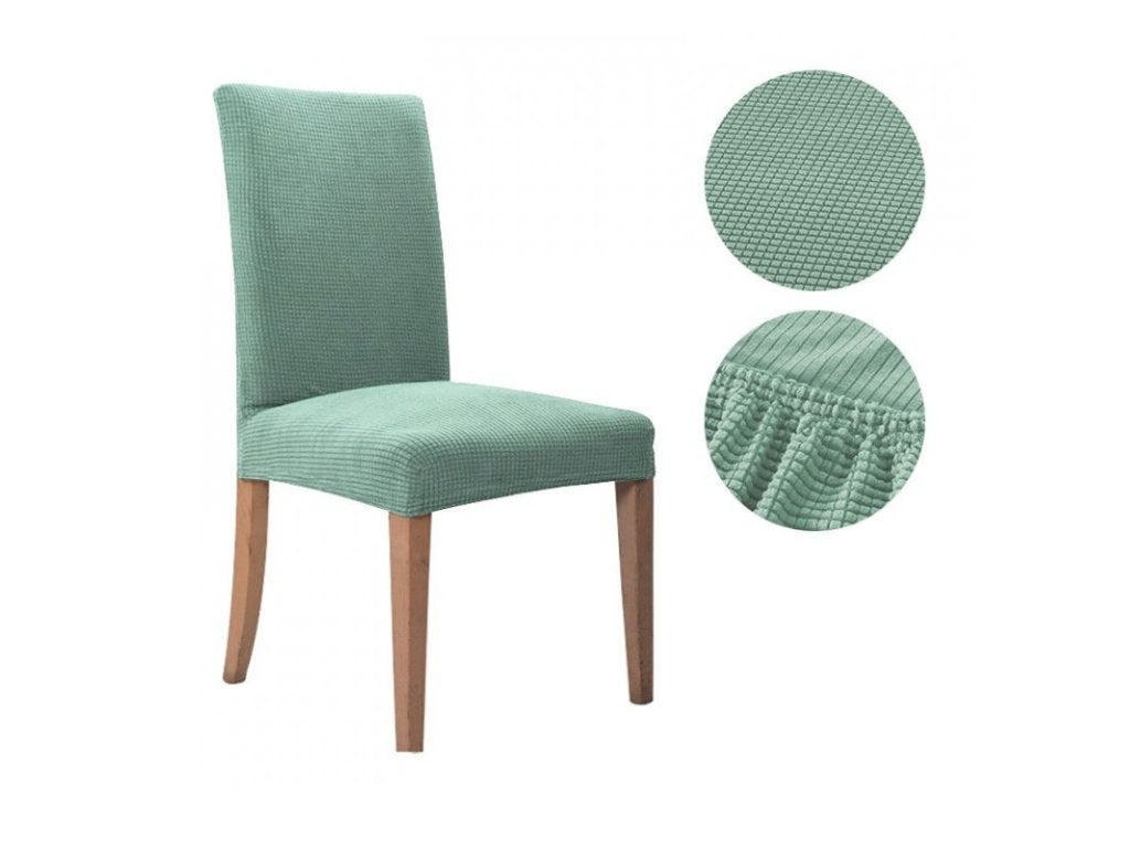 Set 6 Husă Elastică Premium pentru Scaune – Model Jacquard